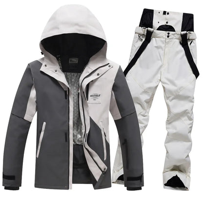 Skianzüge Damen Winter Neu Herren Snowboardbekleidung Mit Kapuze Warme Outdoor Schneejacken Hosen Skianzug Winddichte Overalls Skibekleidung