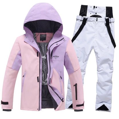Skianzüge Damen Winter Neu Herren Snowboardbekleidung Mit Kapuze Warme Outdoor Schneejacken Hosen Skianzug Winddichte Overalls Skibekleidung