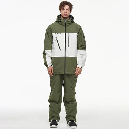 Ski Suites Sports Winter Snowboard Wear 2025 Women Snow Sets Waterproof Warm Jumpsuits Outdoor Loose Skiing Clothes Men Overalls