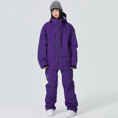 Winter Snowboard Wear Tracksuit New Windproof 2025 Women Ski Clothing Men Outdoor Sport Snow Jacket Pant Sets Couple Skiing Suit