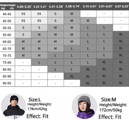 Winter Snowboard Wear Tracksuit New Windproof 2025 Women Ski Clothing Men Outdoor Sport Snow Jacket Pant Sets Couple Skiing Suit