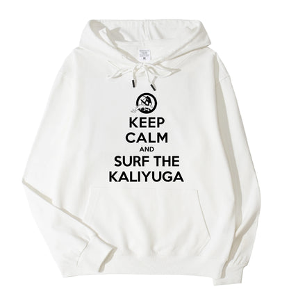 Surf The Kali Yugas Hoodie Unisex Men Women Long Sleeved Tops