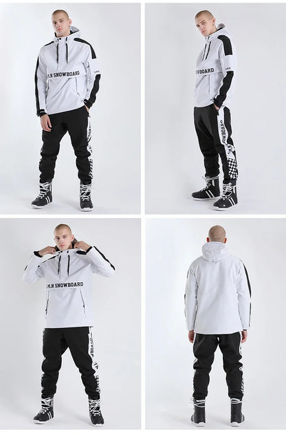New Ski Suites Adult Winter Waterproof Snowboard Wear Windproof Men Women Skiing Jacket Pant Outdoor Sports Couple Snow Trousers