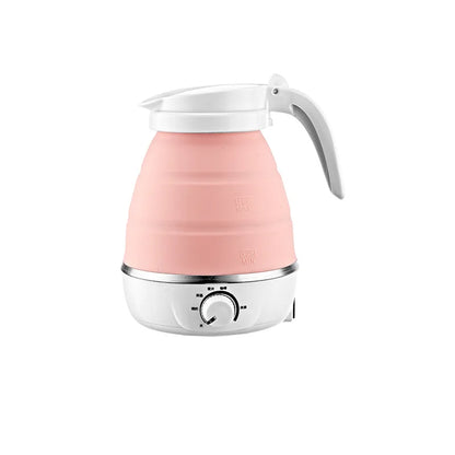 Mini Foldable Kettle Silicone Electric Kettle Portable Teapot Water Heater Outdoor Travel Home Tea Pot Water Kettle 0.6L 600W