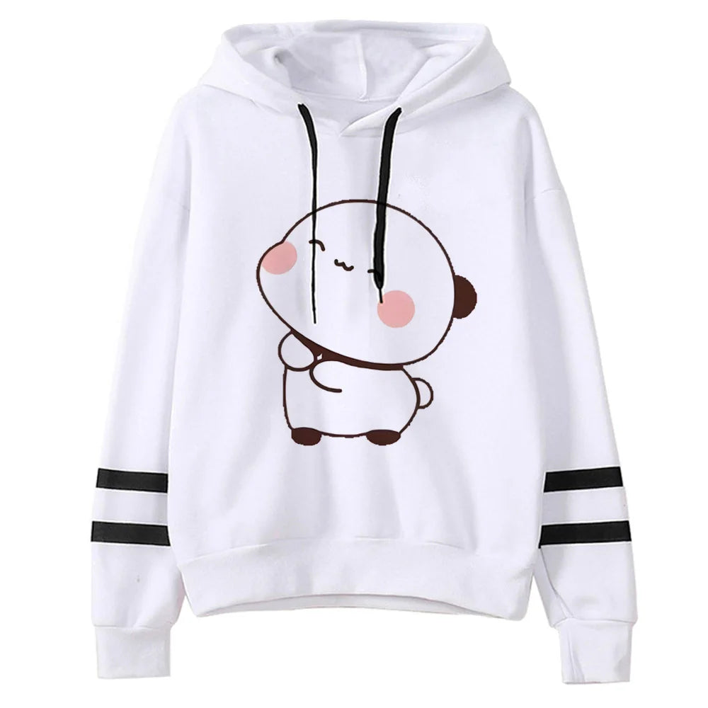 Bubu Dudu hoodie modern style printed design manga harajuku youthful athleisure girl hoddie sweatshirts patterned winter pattern