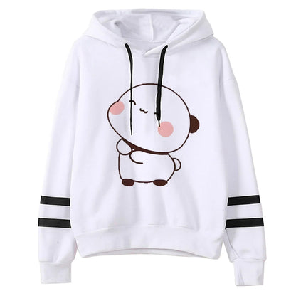 Bubu Dudu hoodie modern style printed design manga harajuku youthful athleisure girl hoddie sweatshirts patterned winter pattern