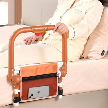 Fold Down Senior Bed Rail - Support Side Guard for Elderly Adults