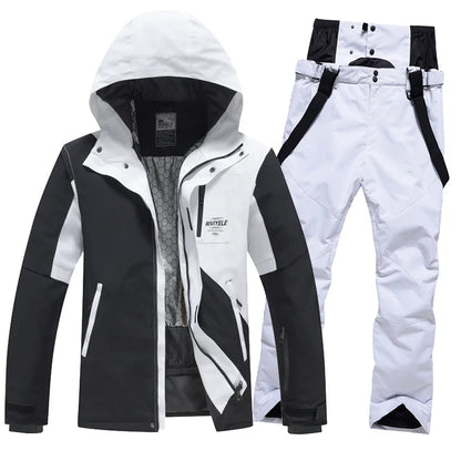 Skianzüge Damen Winter Neu Herren Snowboardbekleidung Mit Kapuze Warme Outdoor Schneejacken Hosen Skianzug Winddichte Overalls Skibekleidung