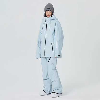 Snow Tracksuit 2025 New Winter Outdoor Ski Suits Men Snowboard Clothes Pant Sport Women Warm Waterproof Windproof Skiing Set