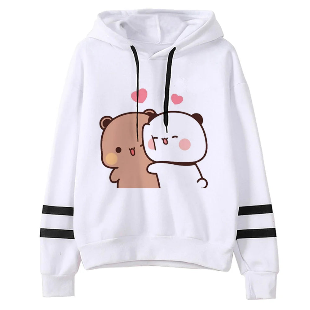 Bubu Dudu hoodie modern style printed design manga harajuku youthful athleisure girl hoddie sweatshirts patterned winter pattern