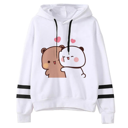 Bubu Dudu hoodie modern style printed design manga harajuku youthful athleisure girl hoddie sweatshirts patterned winter pattern