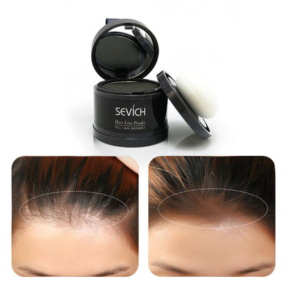 Waterproof Hairline Shadow Powder Instantly Makeup Edge Control Hair Concealer Root Cover Up Gray