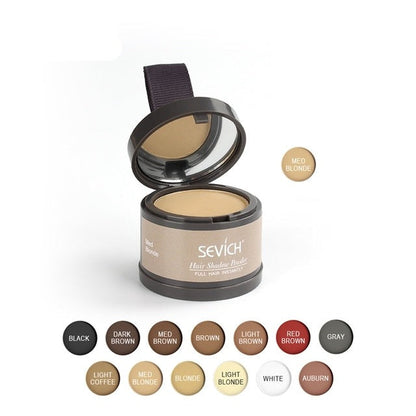 Waterproof Hairline Shadow Powder Instantly Makeup Edge Control Hair Concealer Root Cover Up Gray