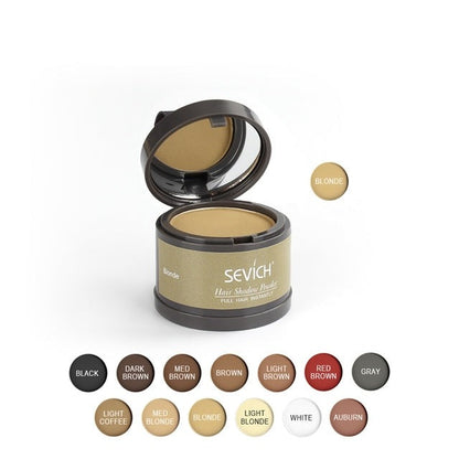Waterproof Hairline Shadow Powder Instantly Makeup Edge Control Hair Concealer Root Cover Up Gray