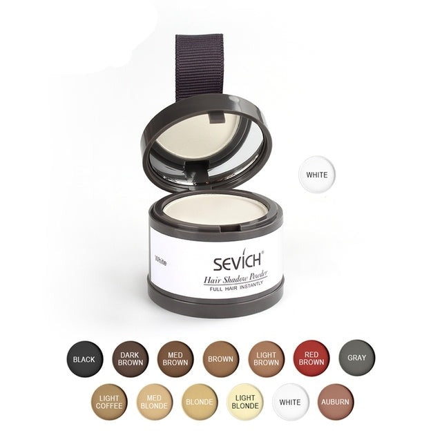 Waterproof Hairline Shadow Powder Instantly Makeup Edge Control Hair Concealer Root Cover Up Gray